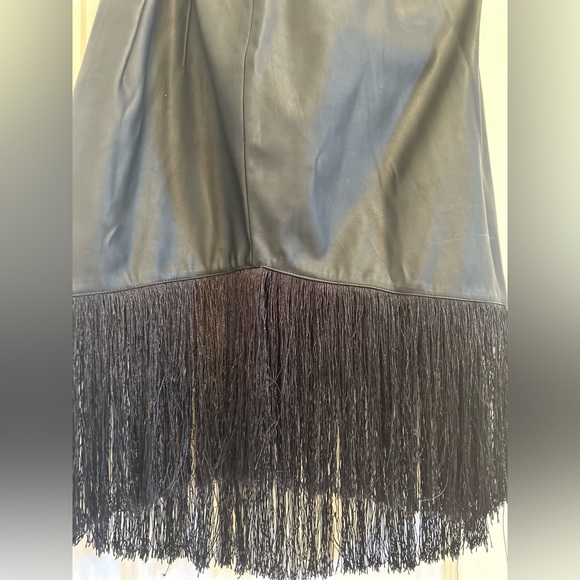 COPY - Fringe Black Express Skirt - Picture 4 of 12